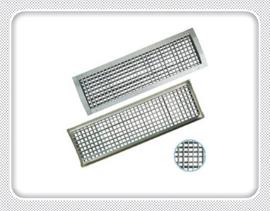 Double Grille For Spiral Duct, click to see details